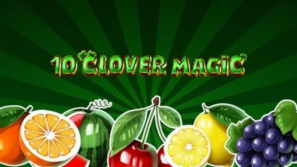 Tampilan visual slot 10 Clover Magic dengan tema Irlandia